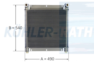 oil cooler suitable for 2213568 91236210