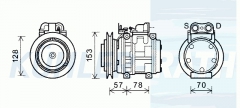Kompressor passend fr Mercedes-Benz/Unimog