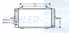 radiator suitable for V92AB8005AA