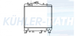 radiator suitable for KK13715200 KK13715200A