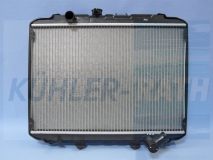 radiator suitable for 2531043600 2531043810 2531043820 MB127772 MB356342 MB605252
