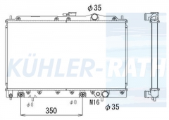 radiator suitable for MB356556