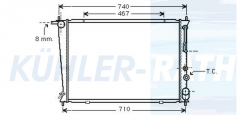 radiator suitable for 253104A050
