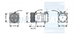 compressor suitable for 2329282 ABPN83304912 4379RD594580