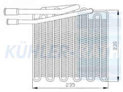 evaporator suitable for 4798705