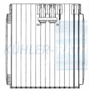 evaporator suitable for 42535777
