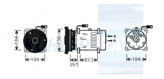 compressor suitable for 101-1759 1011759 1149487 3E-1906 3E1906 3E-3658 3E3658 1P-6416