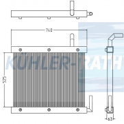 oil cooler suitable for JCB/Sumitomo