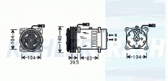 compressor suitable for 3157920 315.792.0 1688310M1 1688310M2 3781613M2 3712528M2