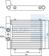 oil cooler suitable for 4B0317021C