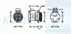 compressor suitable for 0002301511 0002340811 0002304211 A0002301511 A0002340811