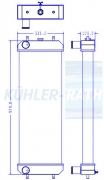 radiator suitable for Hitachi/Case