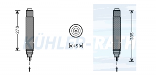 Trockner passend fr Peugeot/Citron