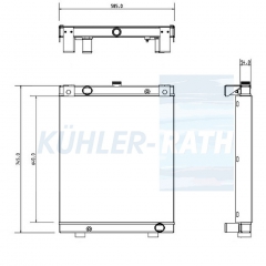 Wasserk�hler passend f�r Iveco