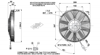 Ventilator passend fr Comex