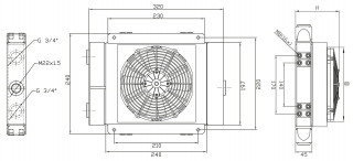 lkhler passend fr GR50D hydraulisch ziehend