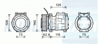 Kompressor passend fr John Deere