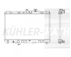 Wasserkhler passend fr Toyota