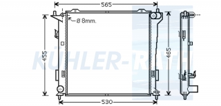 Wasserkhler passend fr Hyundai/Kia