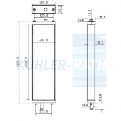 Wasserk�hler passend f�r Komatsu