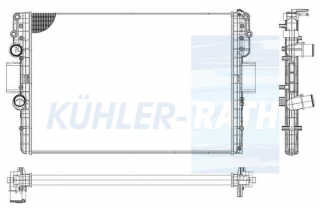 Wasserkhler passend fr Iveco