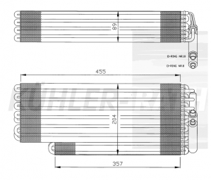 Verdampfer passend fr Mercedes-Benz