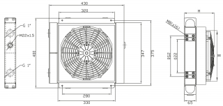 lkhler passend fr GR150D hydraulisch ziehend