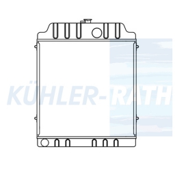 Wasserkhler passend fr Massey Ferguson