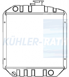 Wasserkhler passend fr Ford/New Holland