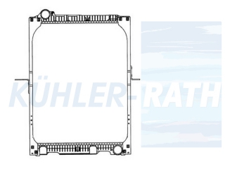 Wasserkhler passend fr Mercedes-Benz