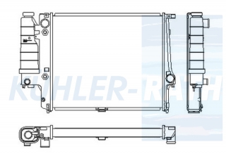 Wasserkhler passend fr BMW