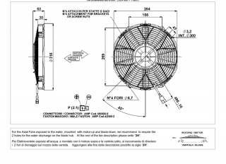 Ventilator passend fr Comex 24V drckend  310