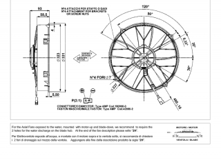 Ventilator passend fr Comex 24V ziehend  337