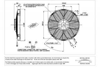 Ventilator passend fr Comex 12V ziehend  336