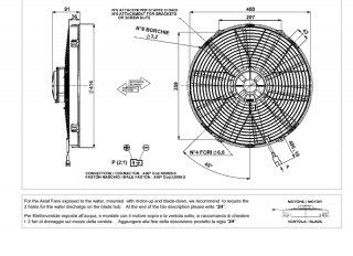 Ventilator passend fr Comex 12V drckend  414