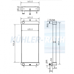 Wasserkhler passend fr Hitachi