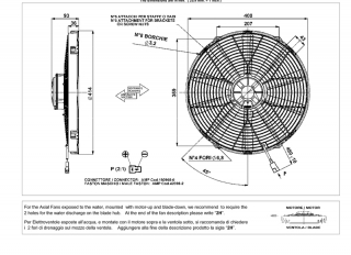 Ventilator passend fr Comex 12V drckend  414