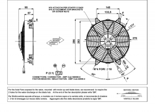 Ventilator passend fr Comex 12V drckend  277