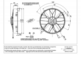 Ventilator passend fr Comex 24V ziehend  337