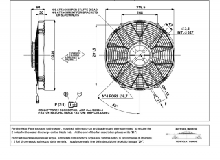 Ventilator passend fr Comex 24V ziehend  336