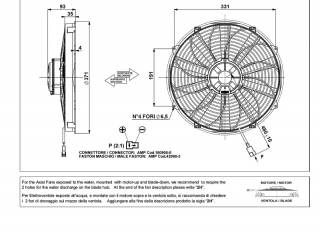 Ventilator passend fr Comex 24V ziehend  371