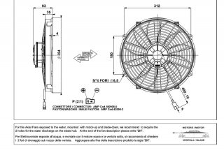 Ventilator passend fr Comex 24V ziehend  354