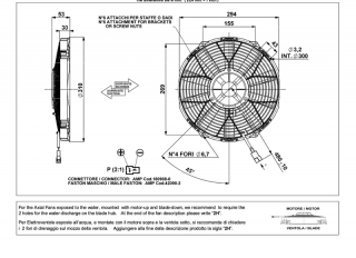 Ventilator passend fr Comex 12V drckend  310