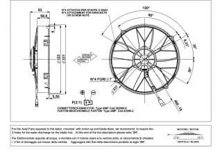 Ventilator passend fr Comex 12V ziehend  337