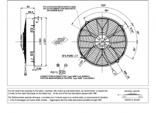 Ventilator passend fr Comex 12V drckend  331