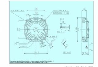 Ventilator passend fr Spal 24V ziehend  184