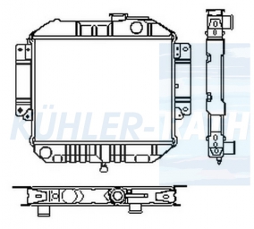 Wasserkhler passend fr Mazda