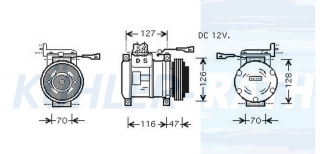 Kompressor passend fr Iveco