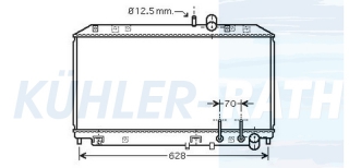 Wasserkhler passend fr Mazda