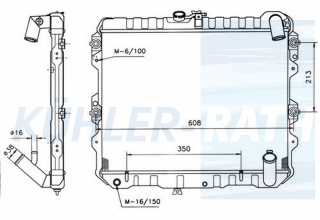 Wasserkhler passend fr Mazda